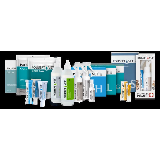 JM Sante Polisept Vet Wound Gel Silver Pro, gel rani caini si pisici, 30 ml